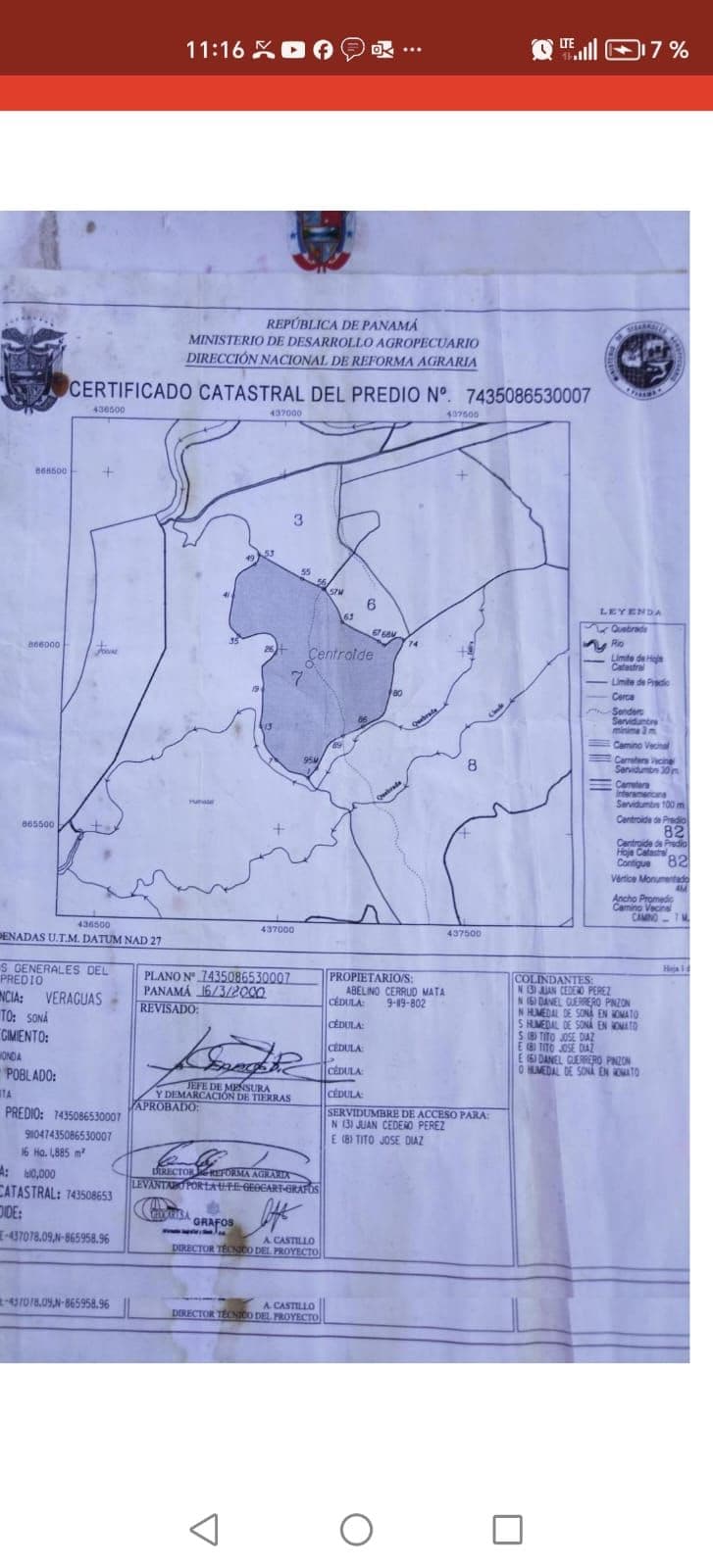 Se vende con VISTA A PLAYA Pixvae VERAGUAS terreno PLANO OV - Miniatura 4